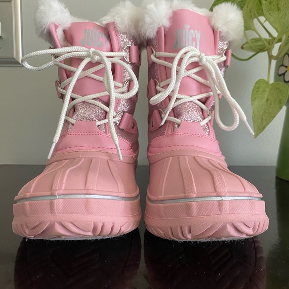 Juicy Couture Girls JJK ESCALON Pink Boots - Picture 5 of 9
